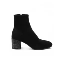 Rag & Co Women's Black Casual Booties-picture-10