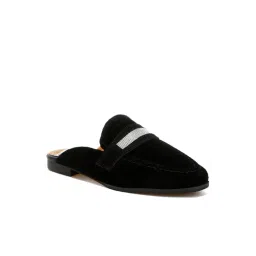Rag & Co Women's Black Mule Shoes-picture-44