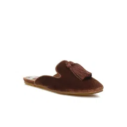 Rag & Co Women's Brown Mule Shoes-picture-41