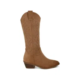 Rag & Co Women's Camel Casual Booties-picture-48
