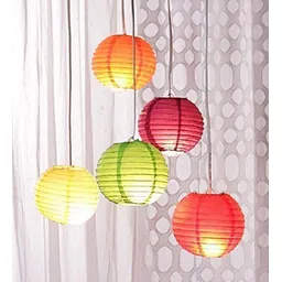 raga plus Multicolor Paper Hanging Lantern-picture-19
