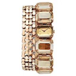 Titan Raga Cocktails Quartz Analog Rose Gold Dial Stainless Steel Strap Watch For Women-picture-19
