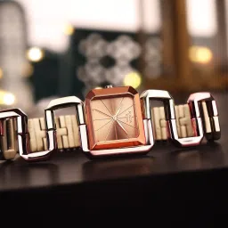 Titan Raga Delight Quartz Analog Rose Gold Dial Rose Gold Stainless Steel Strap Watch For Women-picture-24