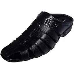 rage gaze Men's Fashion Sandals - Comfortable Fisherman, Premium PU Padding, Synthetic Leather, Closed-Toe Summer Outdoor Sandals, Stylish and Durable Footwear-picture-13