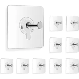 raghuvanshi 10 pcs adhesive 6mm nail wall hook for hanging photo frame, wall clock Hook 10-picture-18