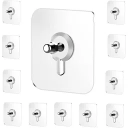 raghuvanshi Wall Bolt Screw Sticker Hook, Waterproof Hooks, Wall-Mounted Nail Hook for home Hook 12-picture-28