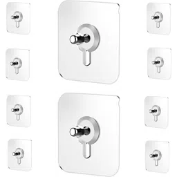 raghuvanshi Wall Hooks for Hanging,Screw Free Sticker for Shelf Wall Mount Stainless Steel Hook 10-picture-32