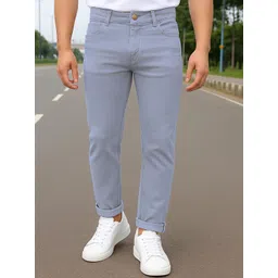 RAGZO Men Slim Fit Mid-Rise Stretchable Jeans-picture-12