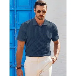 RAHI TRENDZ Men Polo Collar T-shirt-picture-12