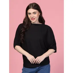 RAHI TRENDZ Women Batwing Sleeve Woollen Balloon Top-picture-27
