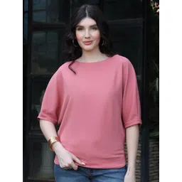 RAHI TRENDZ Women Drop-Shoulder Sleeves T-shirt-picture-27