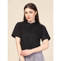 RAHI TRENDZ Women Henley Neck Woollen T-shirt-picture-12