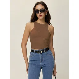 RAHI TRENDZ Women Round Neck Tank Crop Top-picture-37