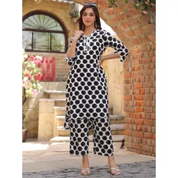 Rain & Rainbow Printed Prue Cotton Top With Trouser Co-Ords-picture-10