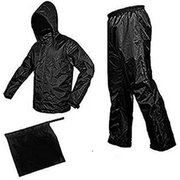 Rain Coat for Men Waterproof Raincoat with Hood Rain Coat For Men Bike Rain Suit Rain Jacket Suit with Storage Bag - SIZE- Medium (M)-picture-44
