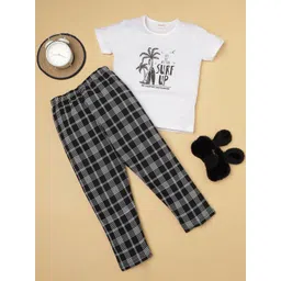 RAINE AND JAINE Boys Graphic PrintedPure Cotton Night suit-picture-42