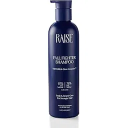 Raise Fall Fighter Anti-Hairfall Shampoo | Reduces Hair Loss by 67% in 6 weeks | Patented Follicle Care Complex | Infused with Ceramides | Fuller, Thicker Hair |SLS & Paraben free | 280ml-picture-39