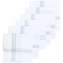 RaiseAbove STRIPED HANKIES AND HANDKERCHIE ["White"] Handkerchief-picture-23