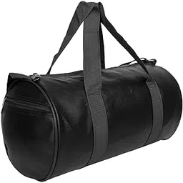 raisons Sports Gym Bag with Shoulder Strap for Men and Women || Black Colour-picture-31