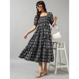 Raiyani Enterprise Women Abstract Printed Anarkali Kurta-picture-23