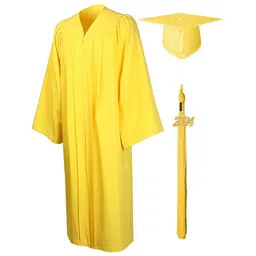 RAJ FANCY DRESSES Full Sleeves Convocation Theme Costume Set - Yellow-picture-37