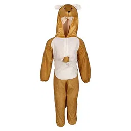 RAJ FANCY DRESSES Full Sleeves Kangaroo Animal Theme Costume Dress  - Brown & Off White-picture-26