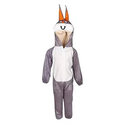RAJ FANCY DRESSES Full Sleeves Rabbit Animal ThemeCostume Dress- Grey & White-picture-18