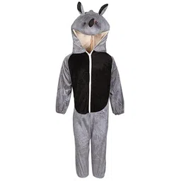 RAJ FANCY DRESSES Full Sleeves Rhino Animal Theme Costume Dress - Grey & Black-picture-14