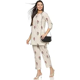 rajmandirfabrics Women's Cotton Floral Over All Printed Night Suit Top And Pajama Set-picture-27
