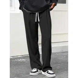 RAJOVATI Men Loose Fit Mid-Rise Trousers-picture-16