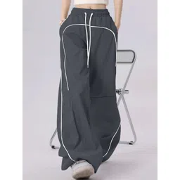 RAJOVATI Women Loose Fit Parachute Trousers-picture-37