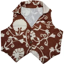 rajwada Floral Print Women Waistcoat-picture-31