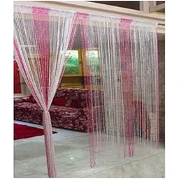 RAMCHA Pink String Curtain with Silver Lining (1.00)-picture-15