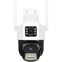 RAMEX Dual Lens WiFi PTZ Camera 3MP Tracking-2MP Fixed Lens, 2 Way Talk, 256GB SD Card Supported, Human Body/Motion Detection, IP66 CCTV Camera-image-33