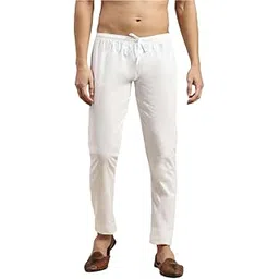ramraj cotton Men Cotton White Kurta Pant-F38-picture-38