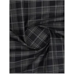 ramraj cotton Ramraj Premium Cotton Fabric Plaid Check Pattern Shirting Material|Soft Fabric |Size-147 cm*160 cm (Navy|Cotton Rich)-picture-47