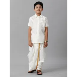 Ramraj Boys Shirt with Dhoti Pants-picture-12