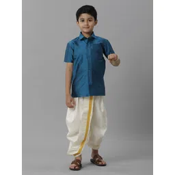 Ramraj Boys Shirt with Dhoti Pants-picture-26