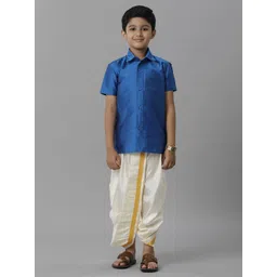 Ramraj Boys Shirt with Dhoti Pants-picture-30