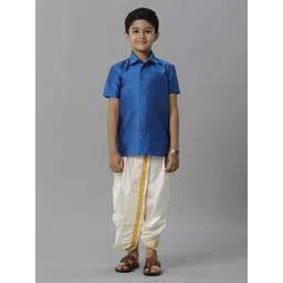 Ramraj Boys Shirt with Dhoti Pants-picture-29