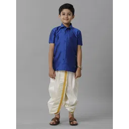 Ramraj Boys Shirt with Dhoti Pants-picture-34