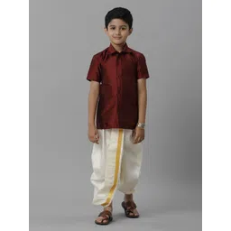 Ramraj Boys Shirt with Dhoti Pants-picture-38