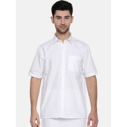 Ramraj Classic Short Sleeves Pure Cotton Ethnic Shirt-picture-25