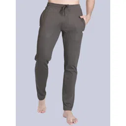 Ramraj Combed Cotton Side Sew Panel Smart Fit Lounge Pants With Pockets-picture-34