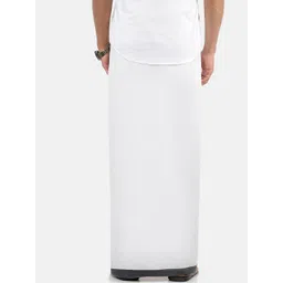 Ramraj Men Double Layer Pure Cotton Dhotis image 2