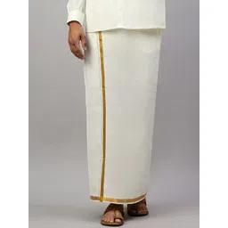 Ramraj Men Solid Adjustable Dhoti-picture-48
