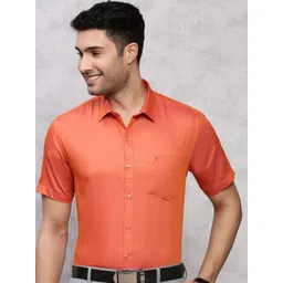 Ramraj Men Spread Collar Solid Formal Shirt-picture-32