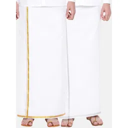 Ramraj Pack Of 2 Cotton Dhotis-picture-13