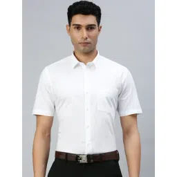 Ramraj White Cotton Regular Fit Shirt-picture-25