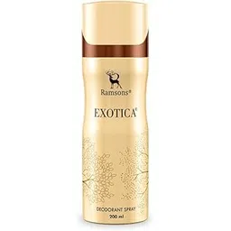 Ramsons - EXOTICA Deodorant Spray | 200 ML | Body Perfume For Women | TN - Plum, Peach, Orange Blossom, Leafy Green | MN - Honey, Jasmine, Rose, Lily of the valley | BN - Amber, Vanilla, Musk, Woody-picture-29
